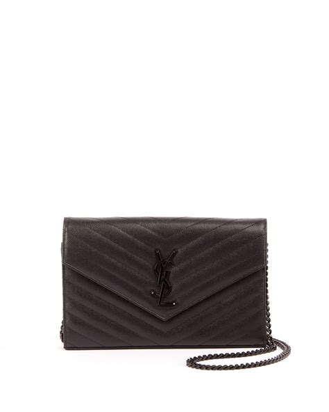 ysl mens mini wallet|ysl black wallet.